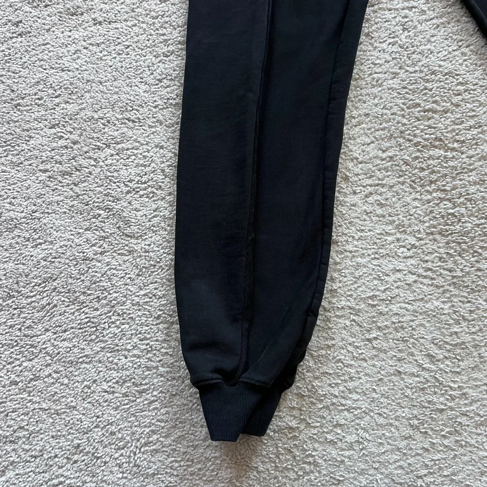 ADER ERROR Duct Tape Sweatpants Size A1 Mens Black Bottoms Drawstring Pull On